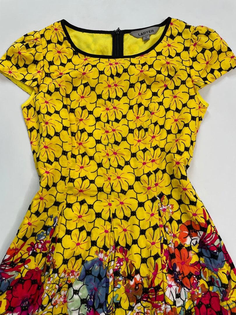 Embroidered Dress-Bust 32