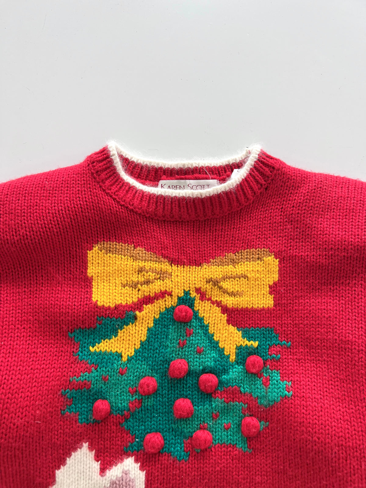 Karen Scott Embroidered Sweater-Bust 44
