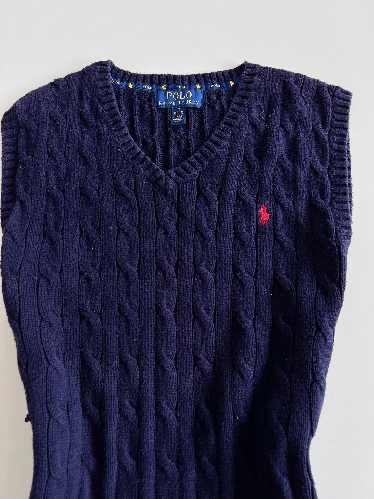 Ralph Lauren 100% Cotton Vintage Vest-Bust 34