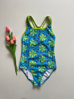 Load image into Gallery viewer, SPEEDO CHRYSOCOLLA BLUE &amp; GREEN SWIMWEAR - BUST 28 TO 30
