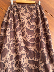 Animal Print Skirt-Waist 34