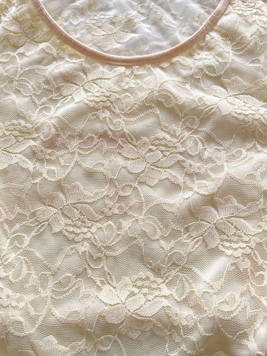 Lace Vintage Dress-Bust 32 to 34
