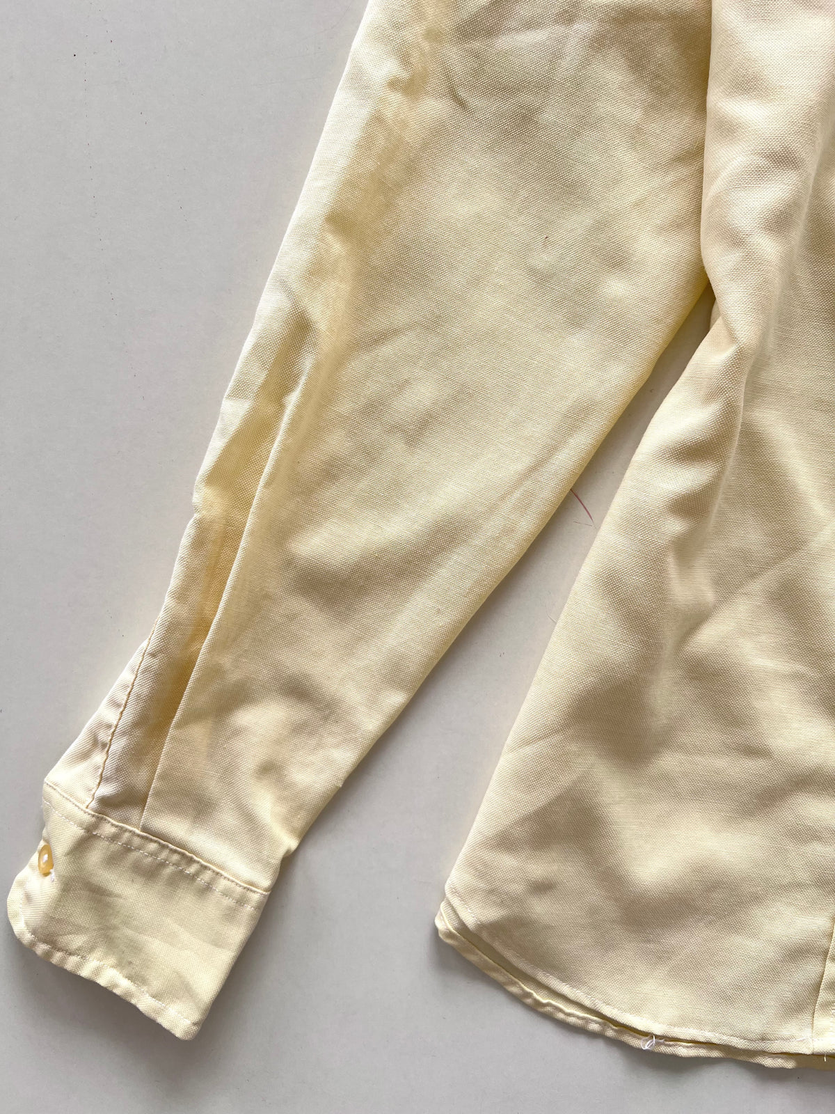 L.L.Bean Butter Yellow Shirt-Bust 36