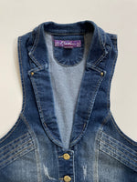 Load image into Gallery viewer, Only Denim Vintage Waistcoat - Bust 30 to 32
