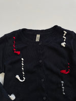 Load image into Gallery viewer, Black Knitwork Soft Cardigan - Bust 38 to 40
