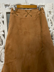 Vintage Suede Skirt-Waist 30