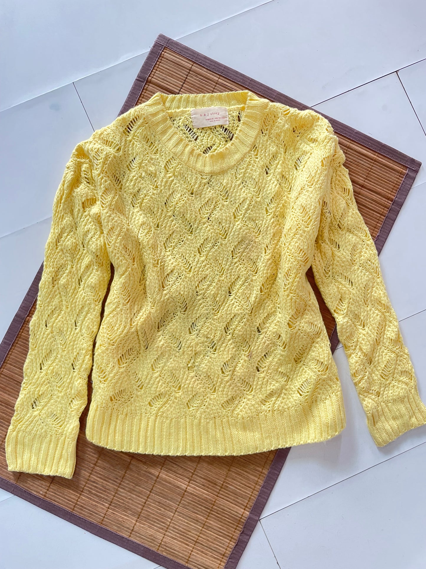 Crochet Soft Winter Top-Bust 44