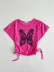 Y2k Sheer Top-Bust 32 to 34