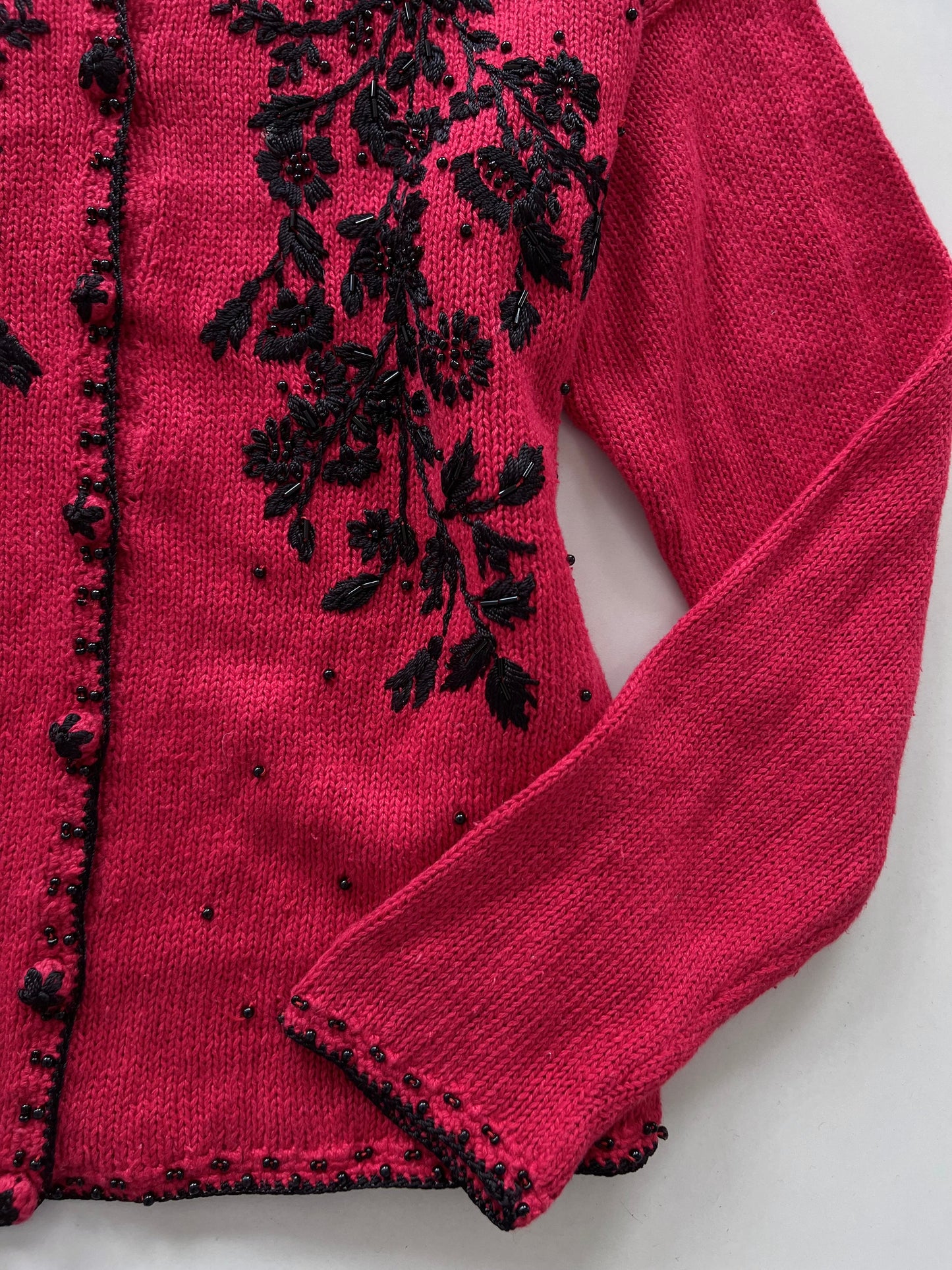 Heirloom Embroidered Sweater-Bust 38