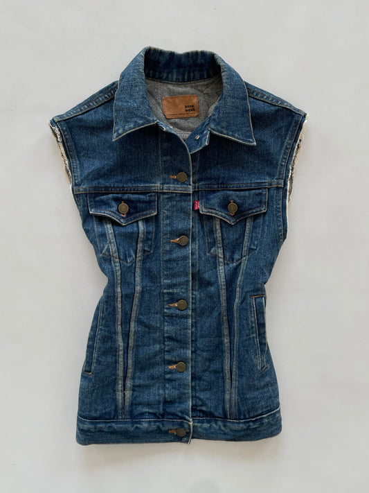 Pure Wash Denim Jacket-Bust 36