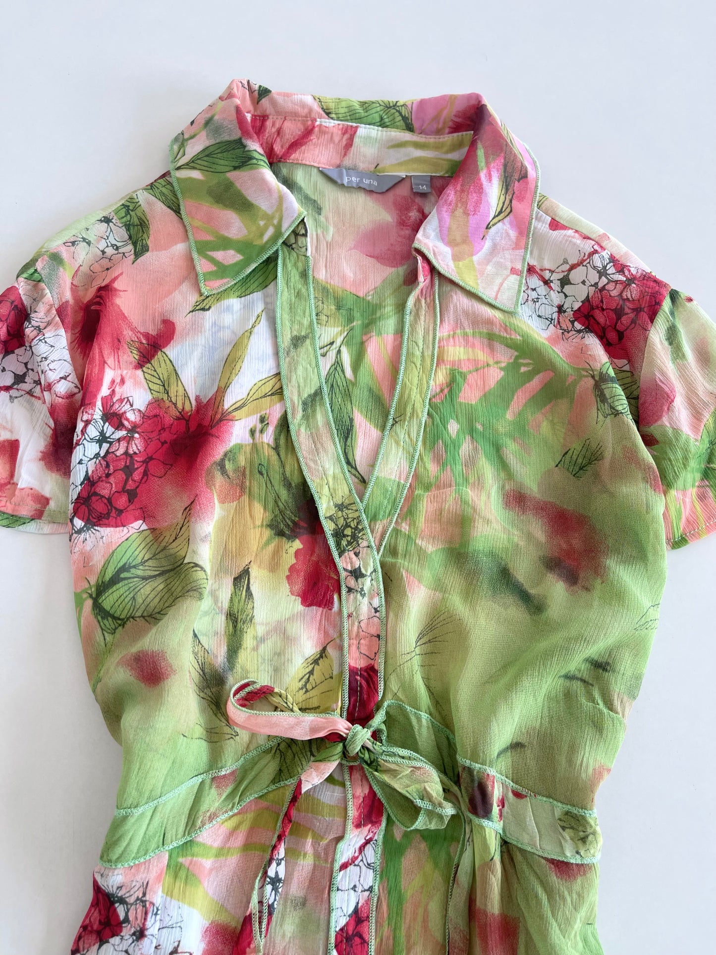 Per Una Sheer Top-Bust 42