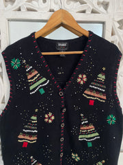 Christmas Sweater Vest-Bust 48