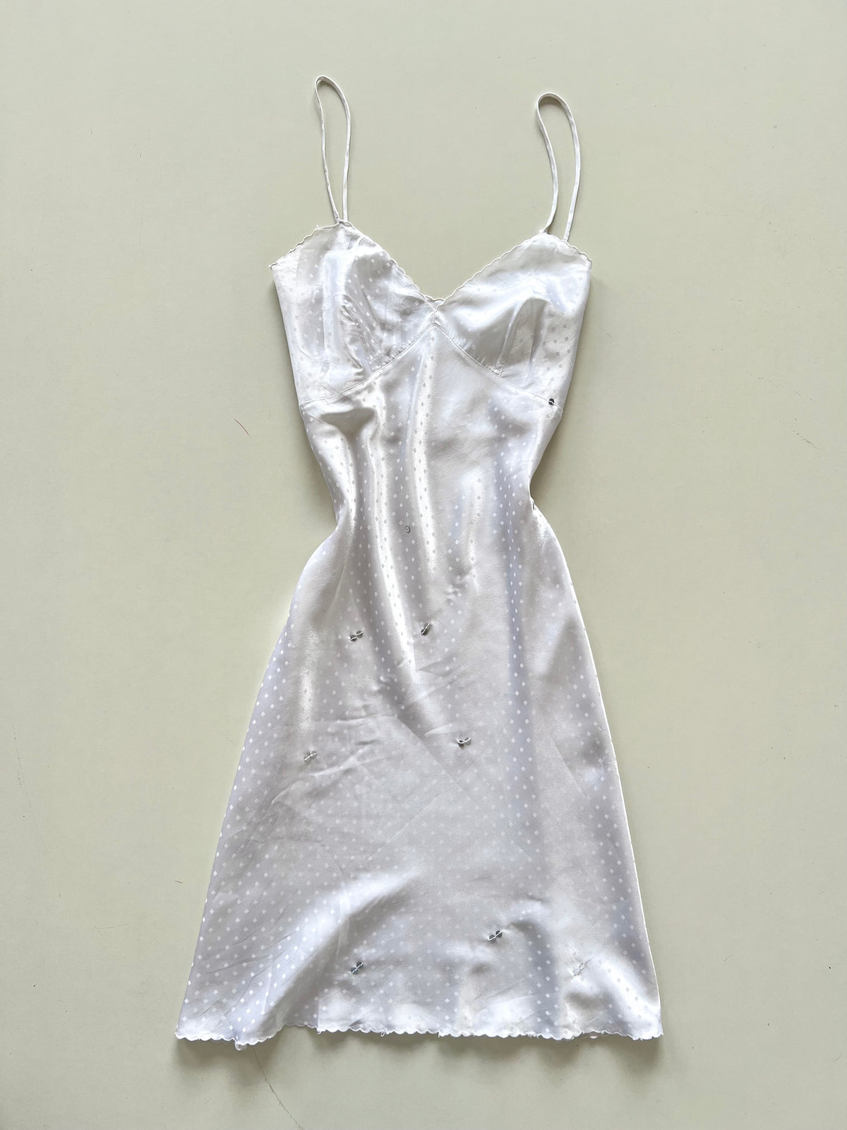 Satin Slip Dress-Bust 36