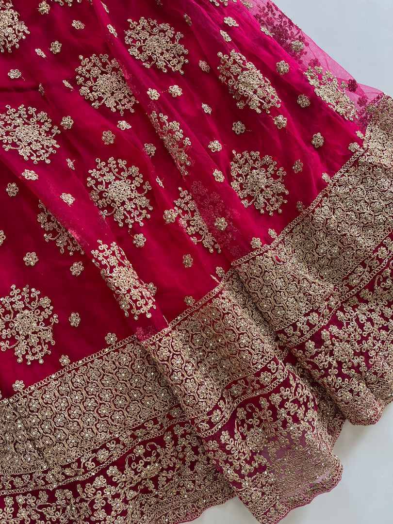 Lehenga Choli-Bust 38 (Alterable) Waist- 24 to 34