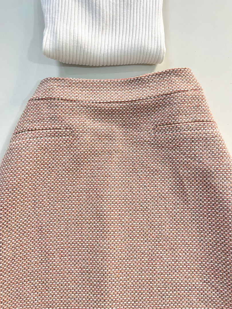 Gigue Tweed Skirt-Waist 34