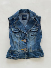 Angelina Denim Top-Bust 32