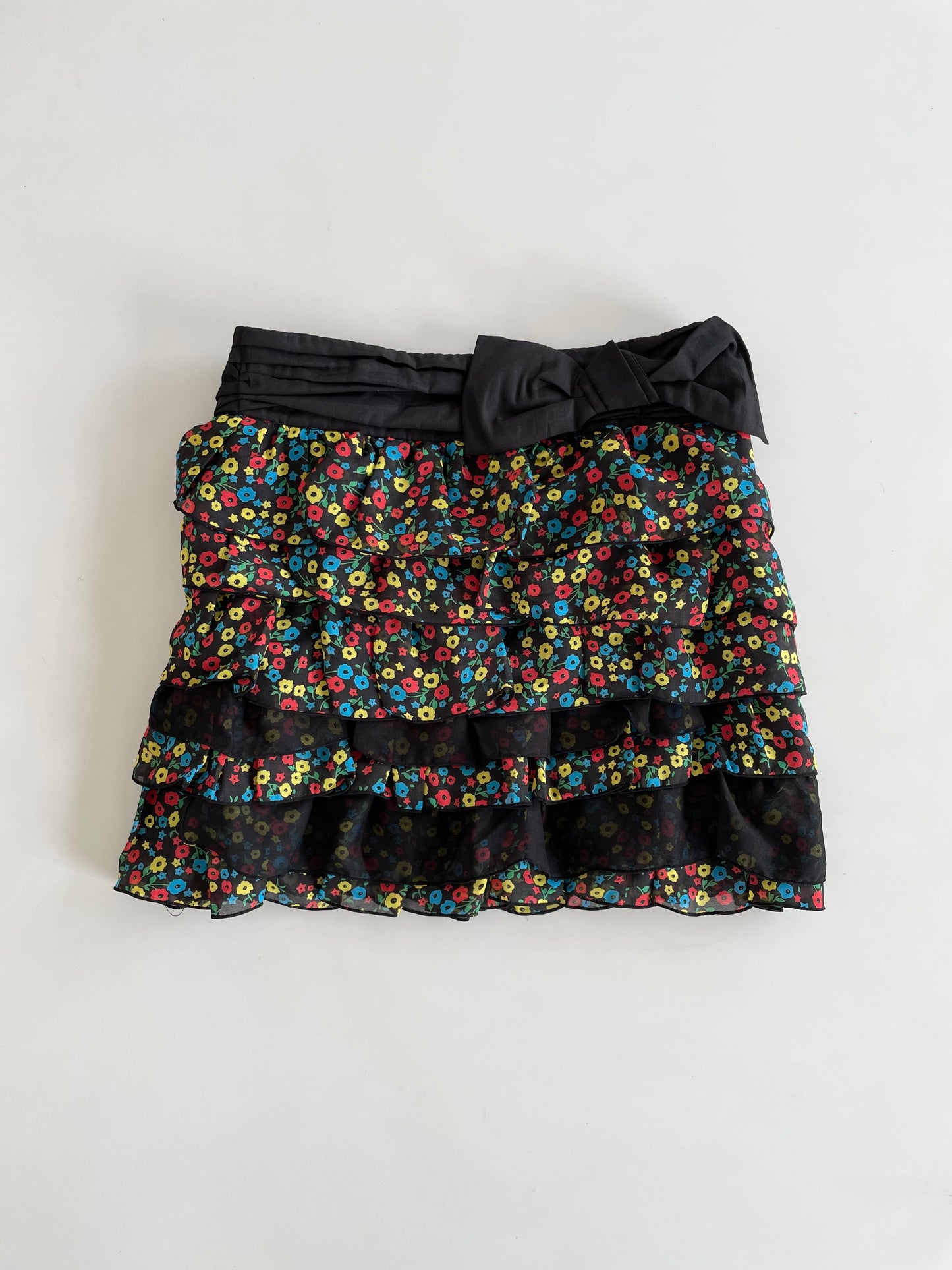 Banila B Vintage Ruffle Skirt-Waist 30