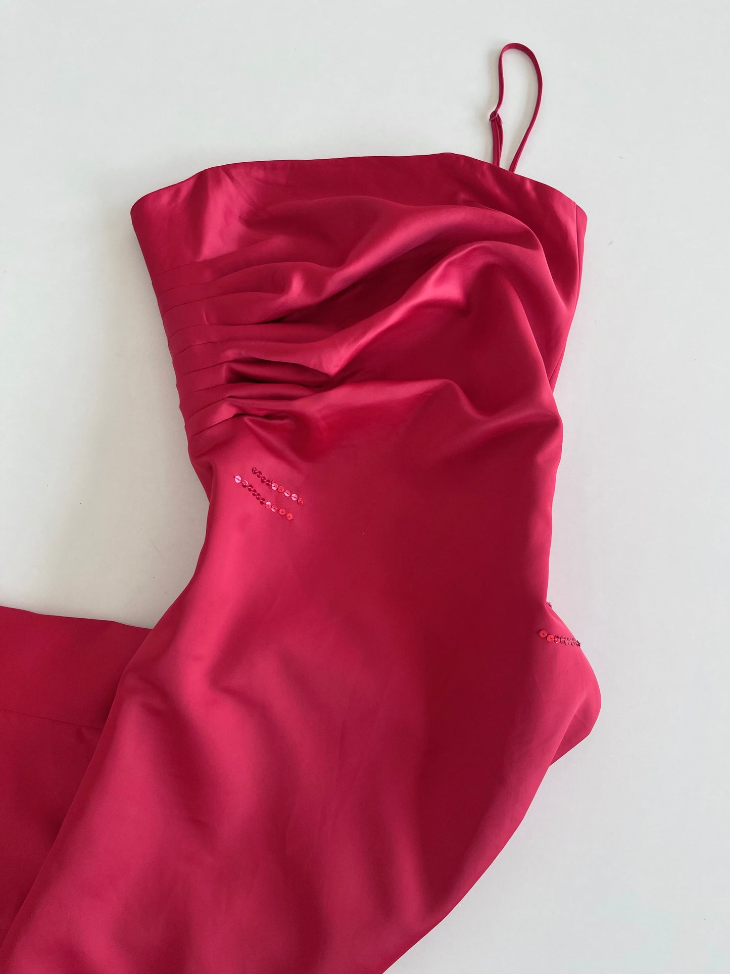 Faviani Red Dress-Bust 32
