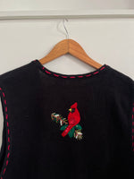 Load image into Gallery viewer, Bobbie Brooks Embroidered Sweater Vest-Bust 42
