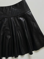 Load image into Gallery viewer, FLARED LEATHER SKIRT - WAIST 30
