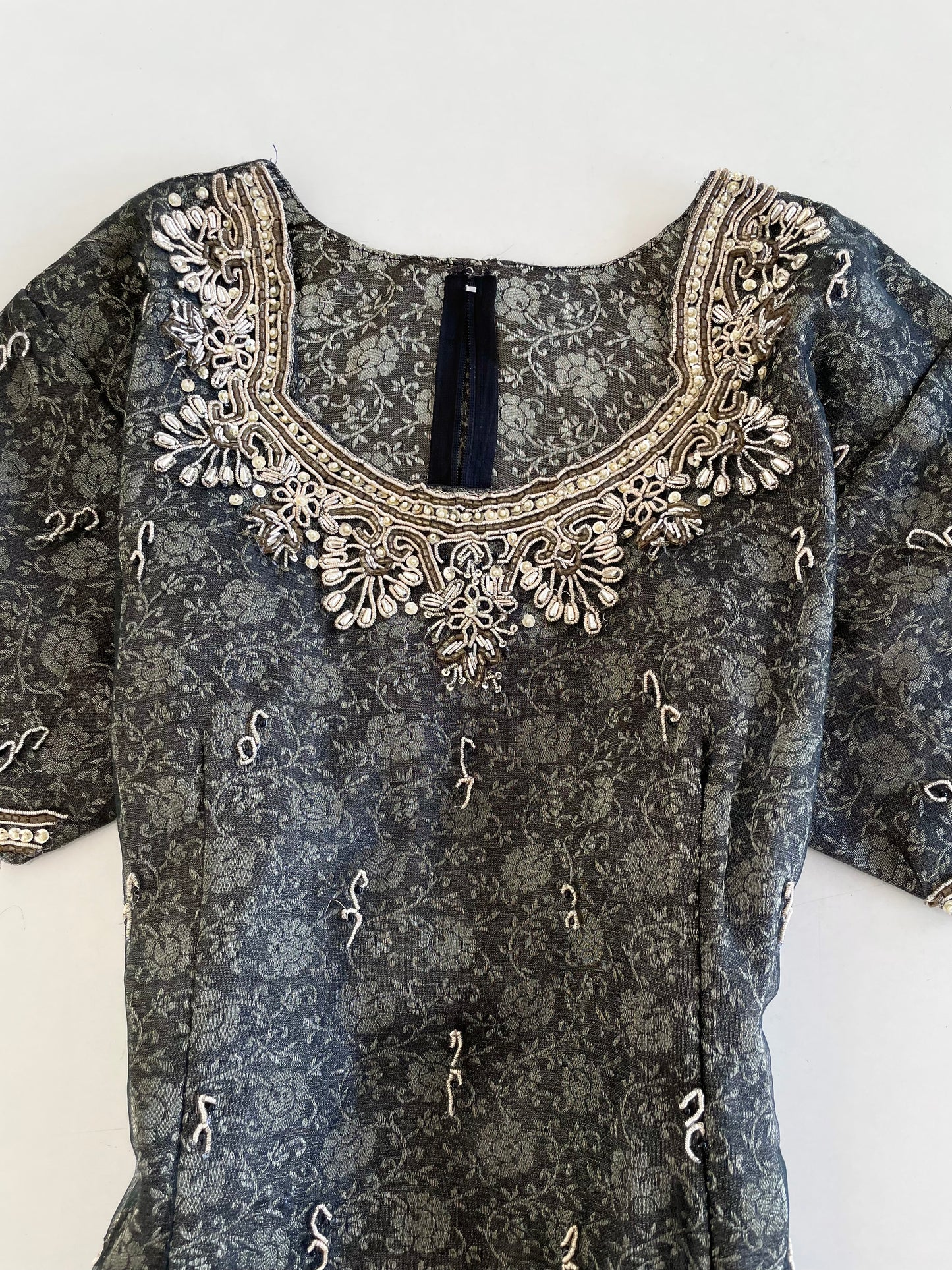 Embroidered Desi Top-Bust 36