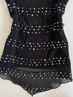 Load image into Gallery viewer, Positano Sheer Embroidered Top-Bust 42