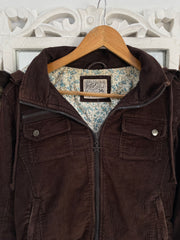 Vintage Corduroy Puffer Jacket-Chest 38