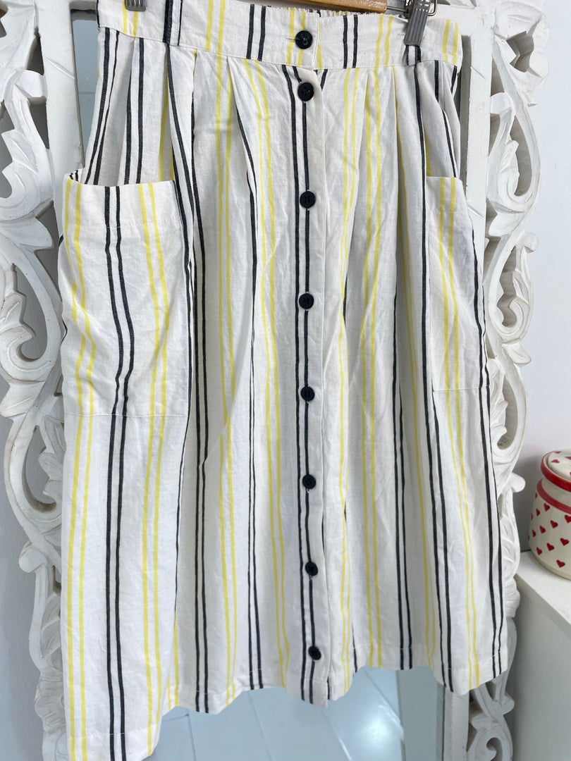 Linen Skirt-Waist 28 to 32