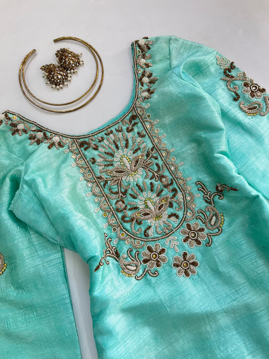 Heavily Embroidered Kurti-Bust 36