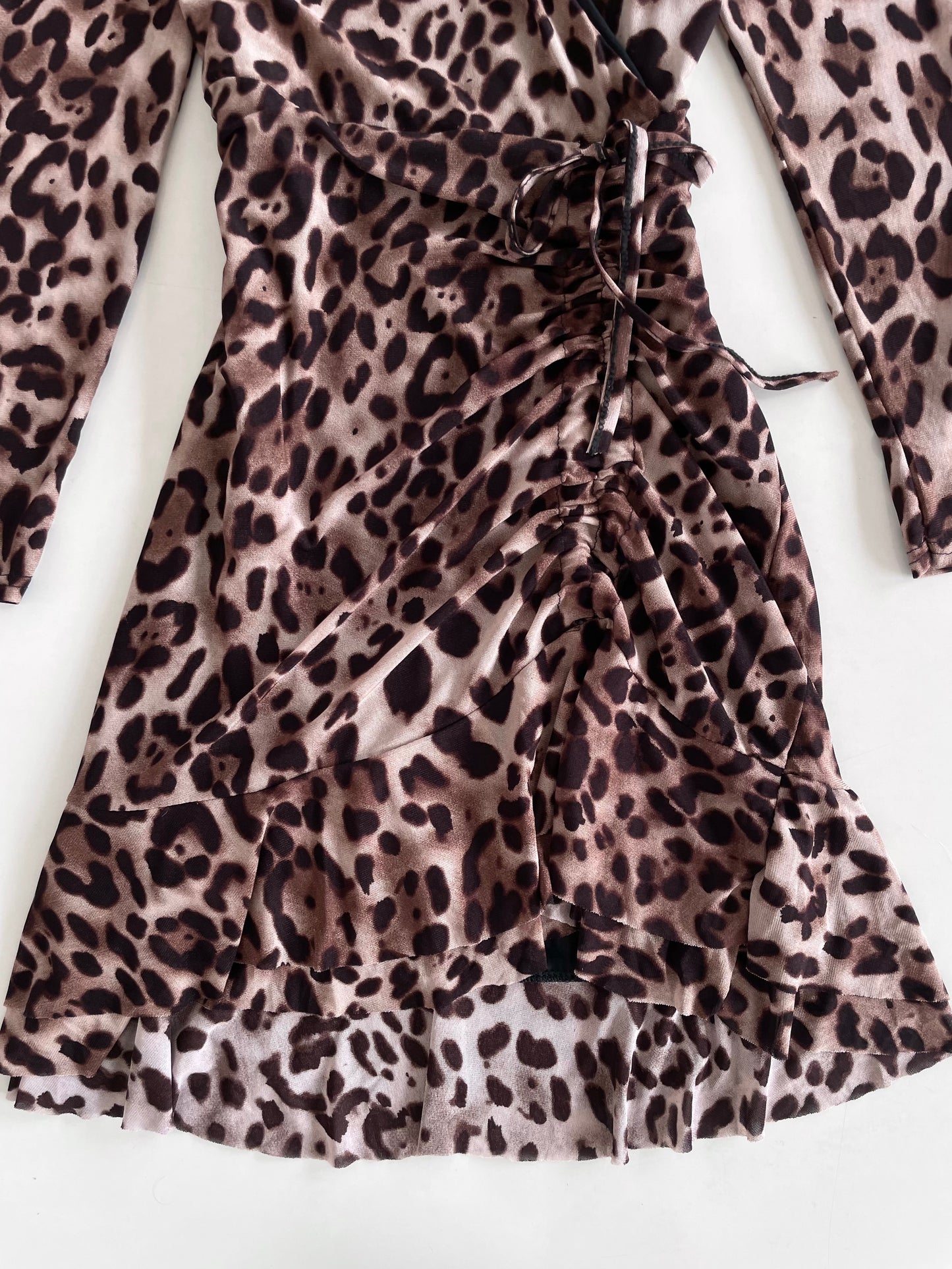 Animal Print Y2k Dress-Bust 34 to 36