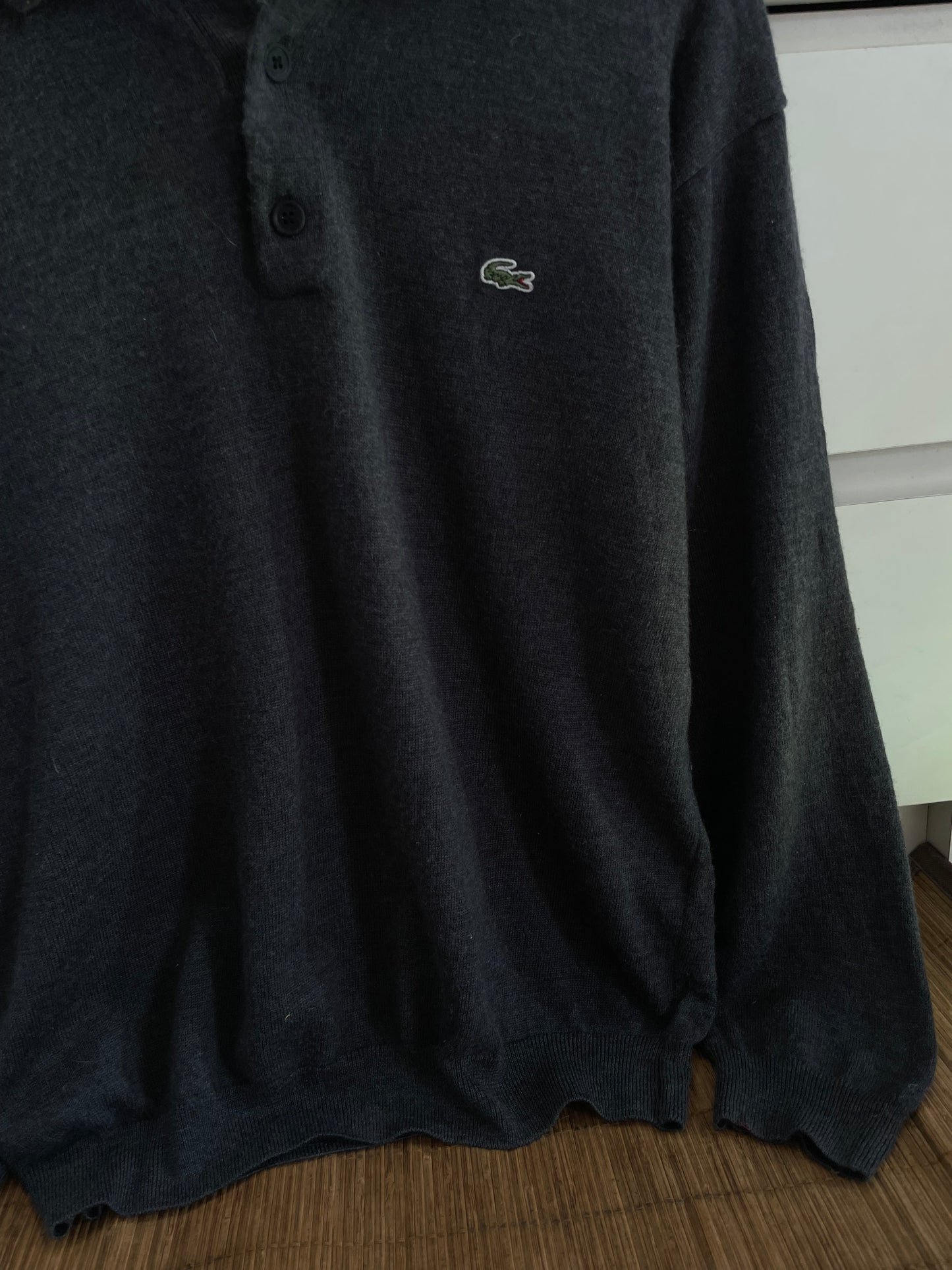 Lacoste Vintage 100% Wool Sweater-Chest 46