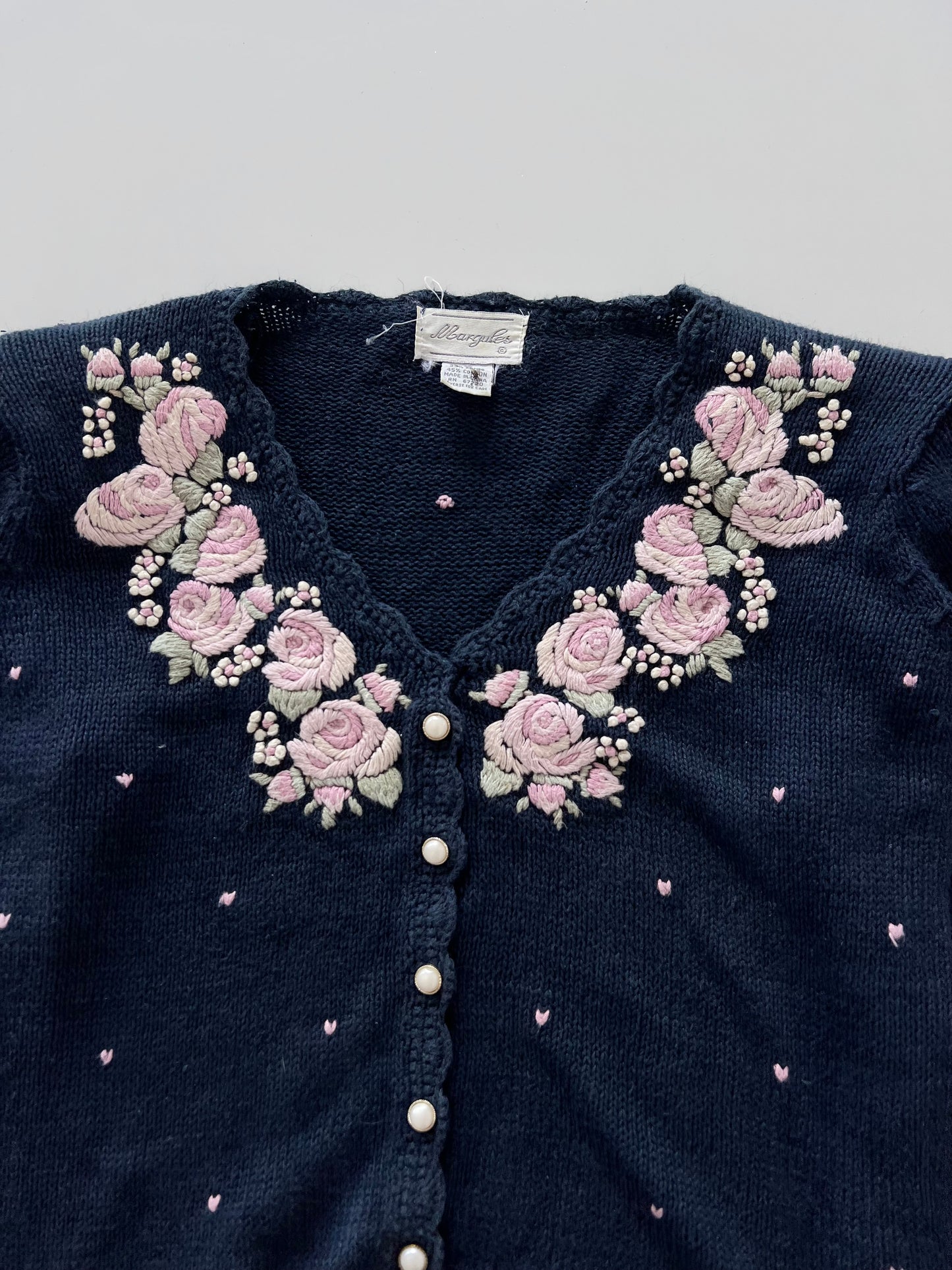 Margules Embroidered Sweater-Bust 42