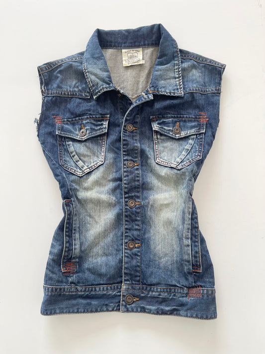 Flash Of Ong Denim Vintage Jacket-Bust 44