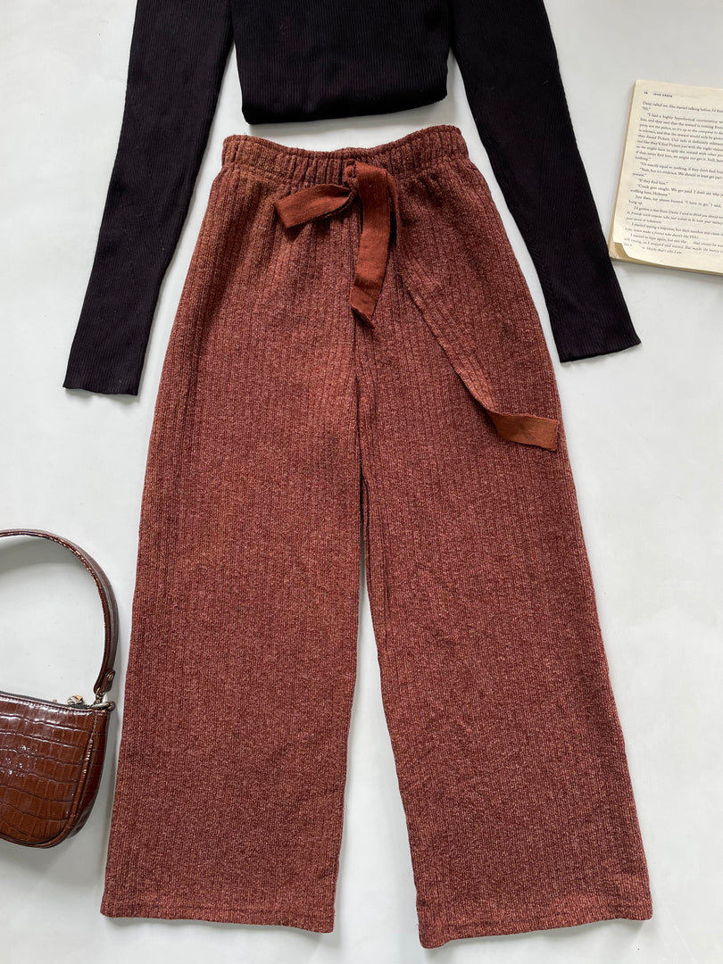 Warm Knitted Pants-Waist 26 to 28