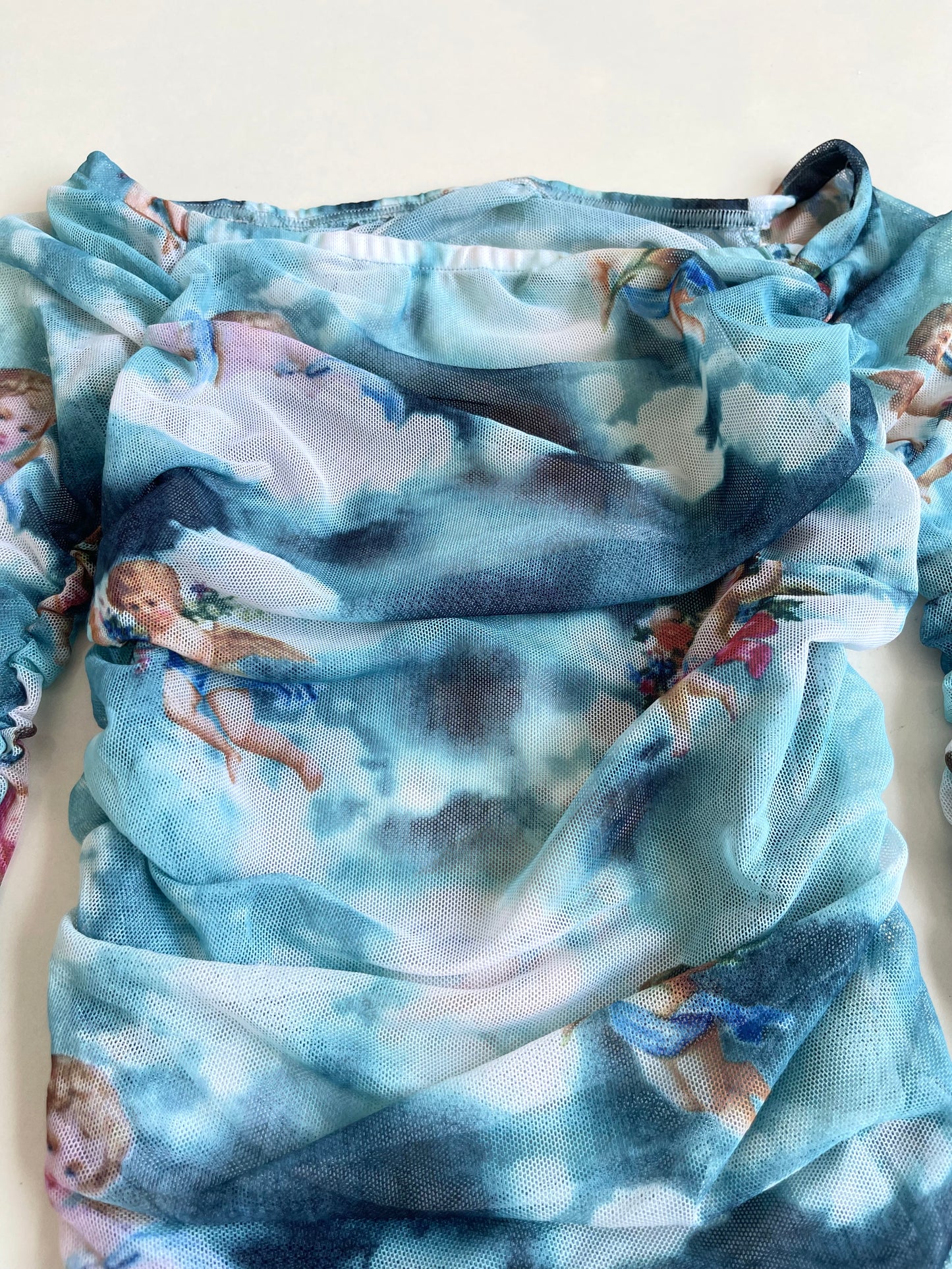 Cupids Sheer Top-Bust 28