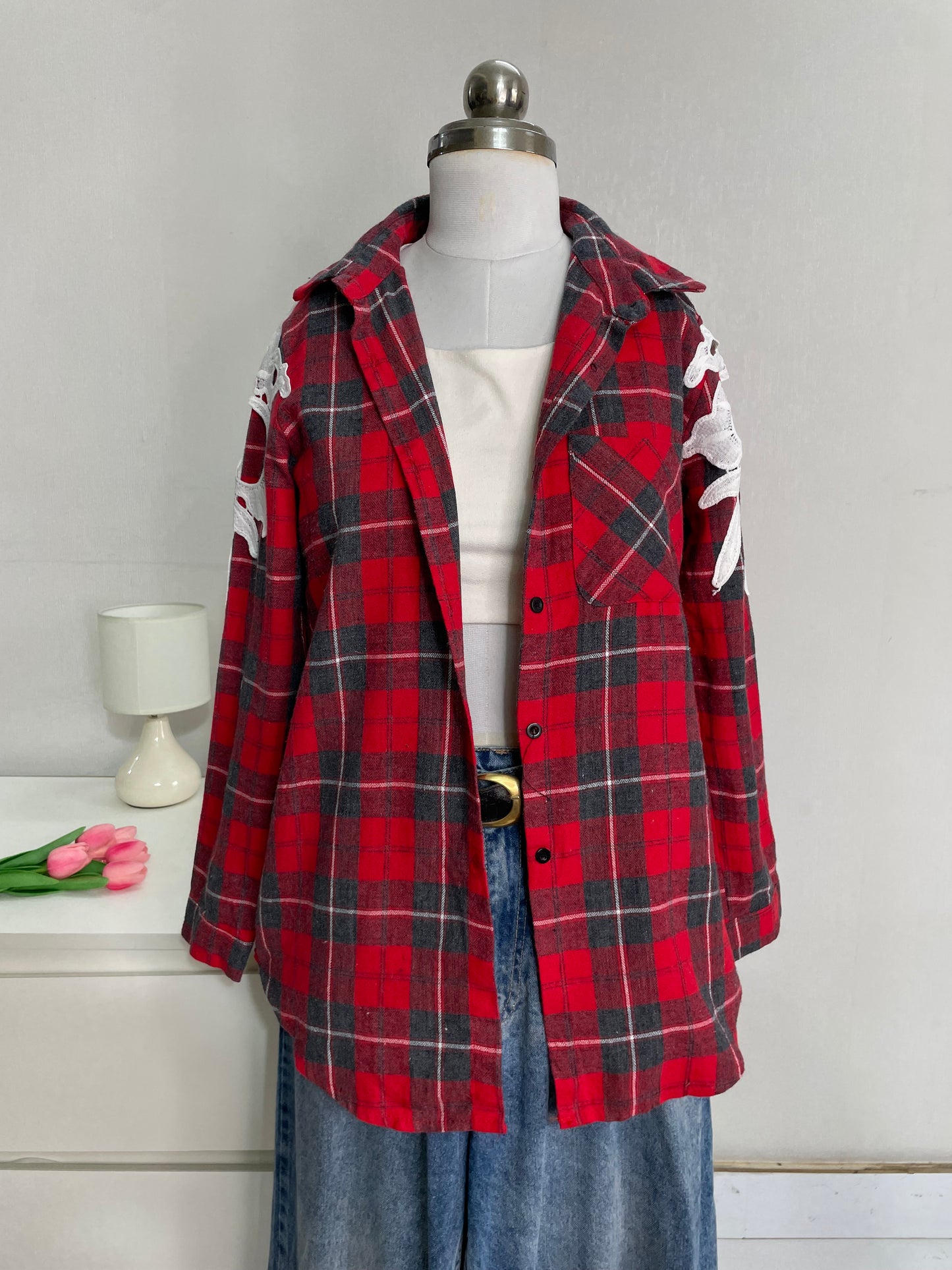 Plaid Shirt - Bust 36