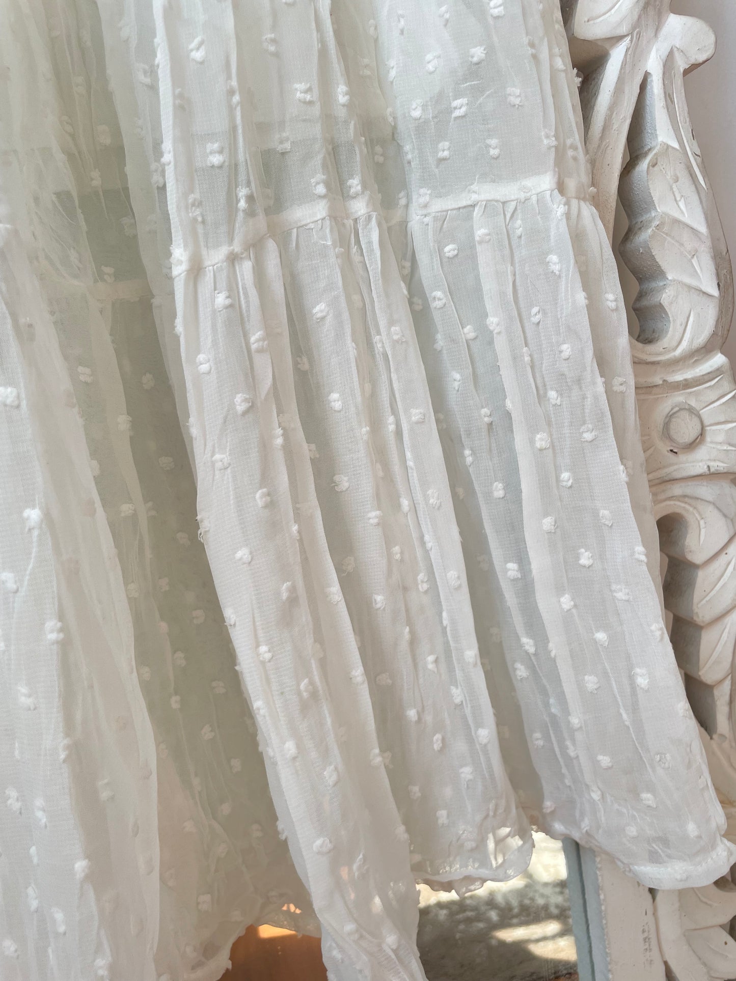 Milky White Prairie Skirt-Waist 26 to 32