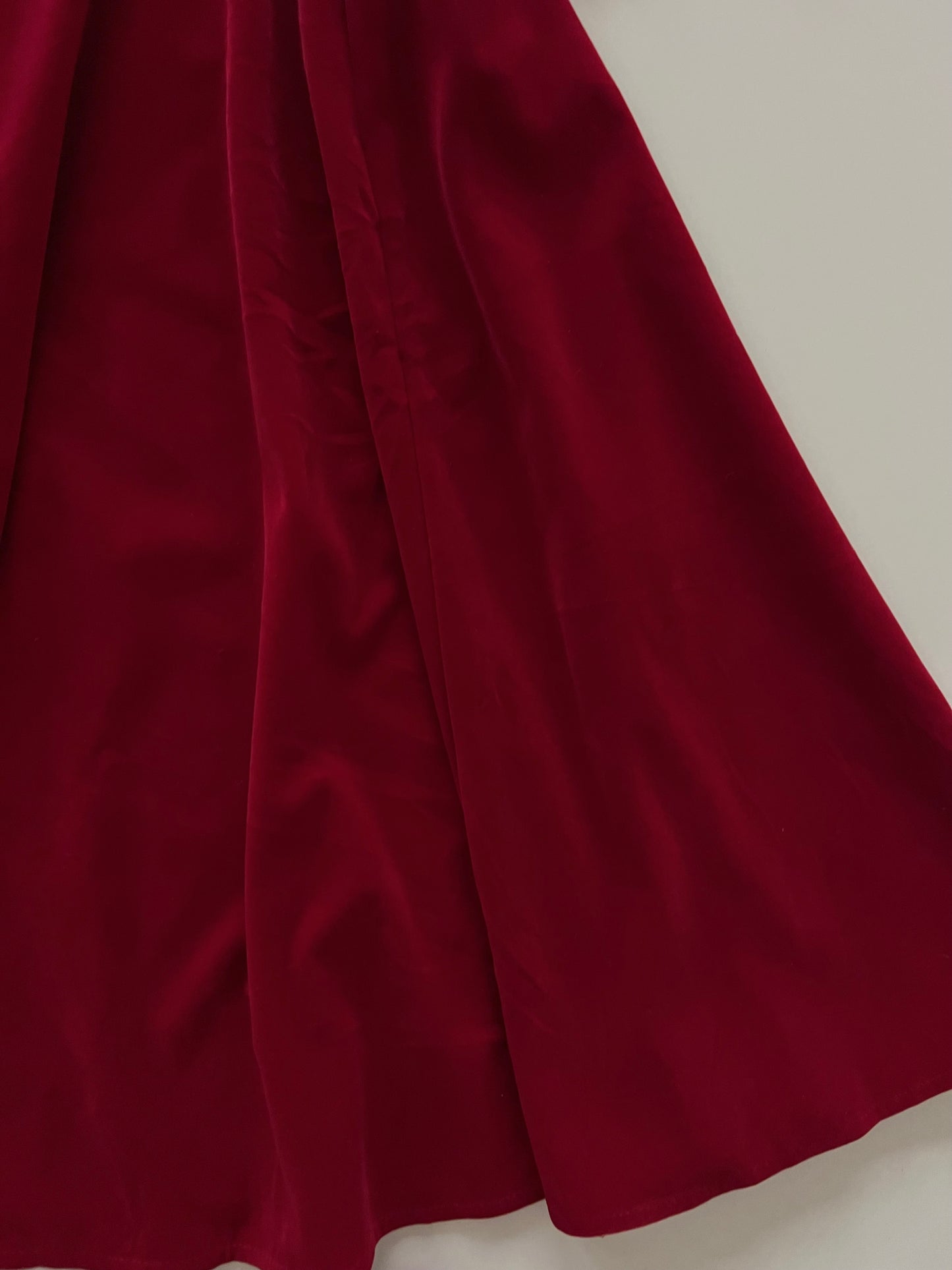Hearts & Roses Velvet Vintage Dress-Bust  36