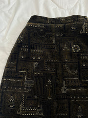Vintage Suede Skirt-Waist 24