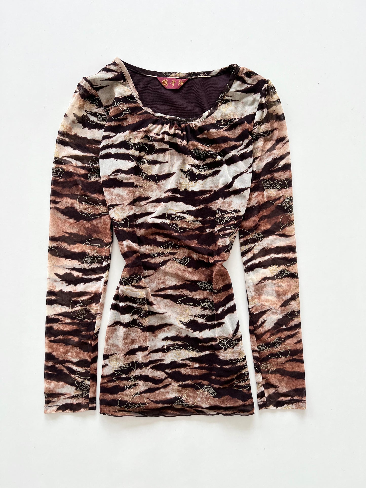 Y2k Printed Top-Bust 36 to 38