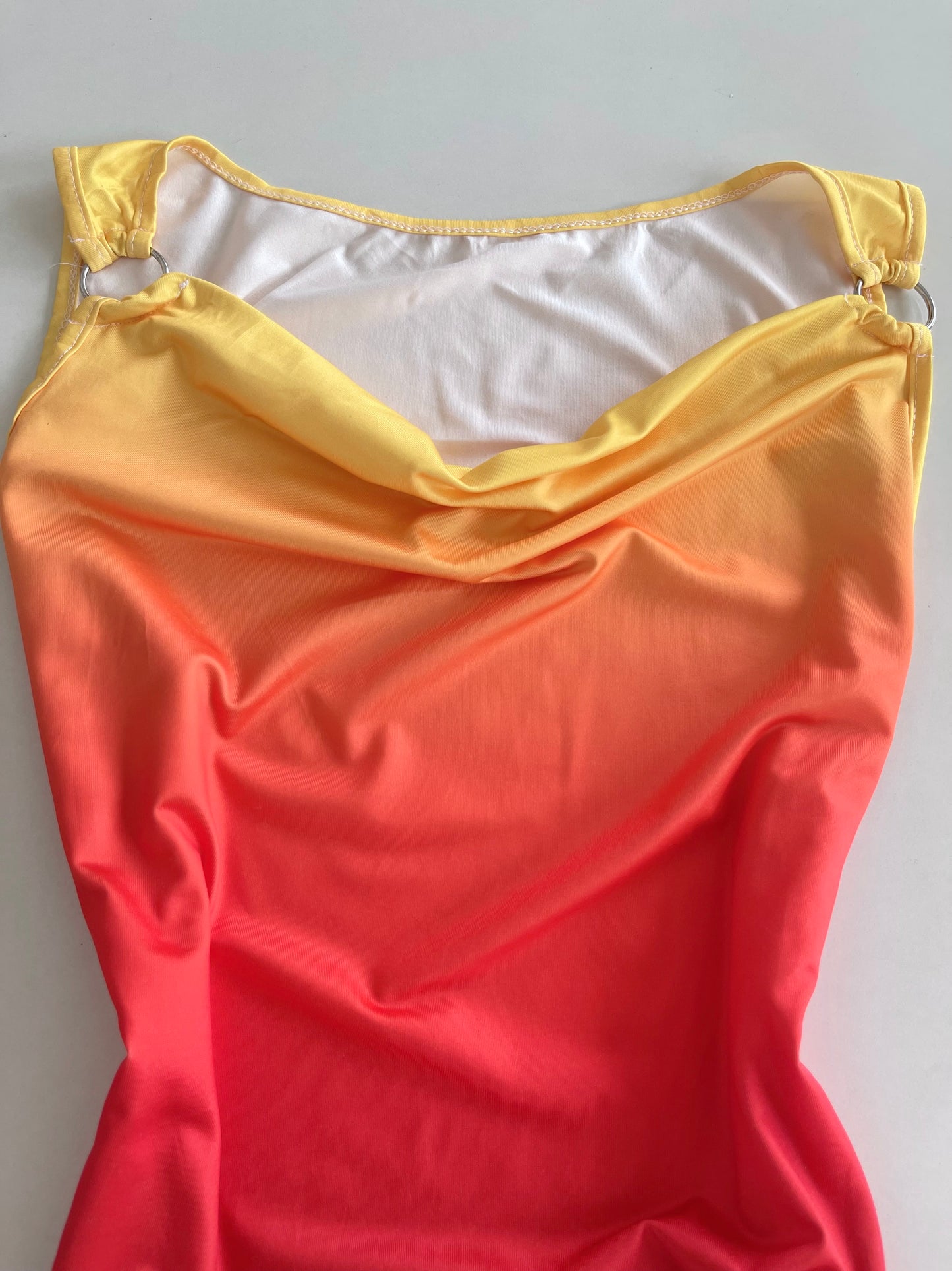 Cowl Neck Vintage Top-Bust 42 to 44