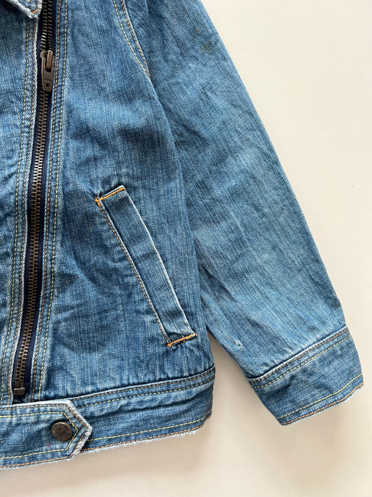 Cash Denim Jacket-Bust 34
