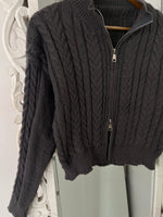 Load image into Gallery viewer, Two Way Zipper Sweater-Bust 38
