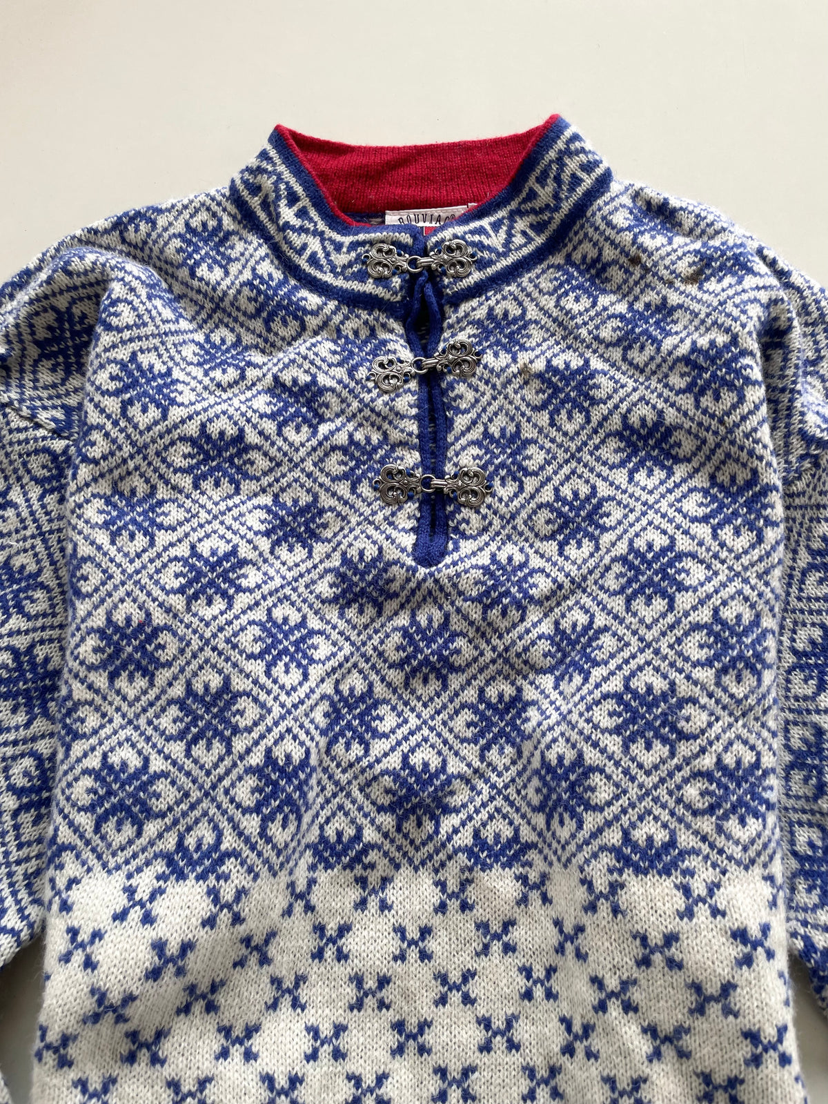 Bouviac 100% Shetland Wool Sweater-Bust 48