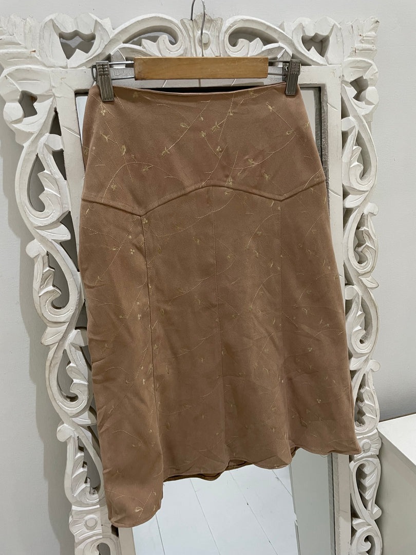 Vintage Embroidered Skirt -waist 32