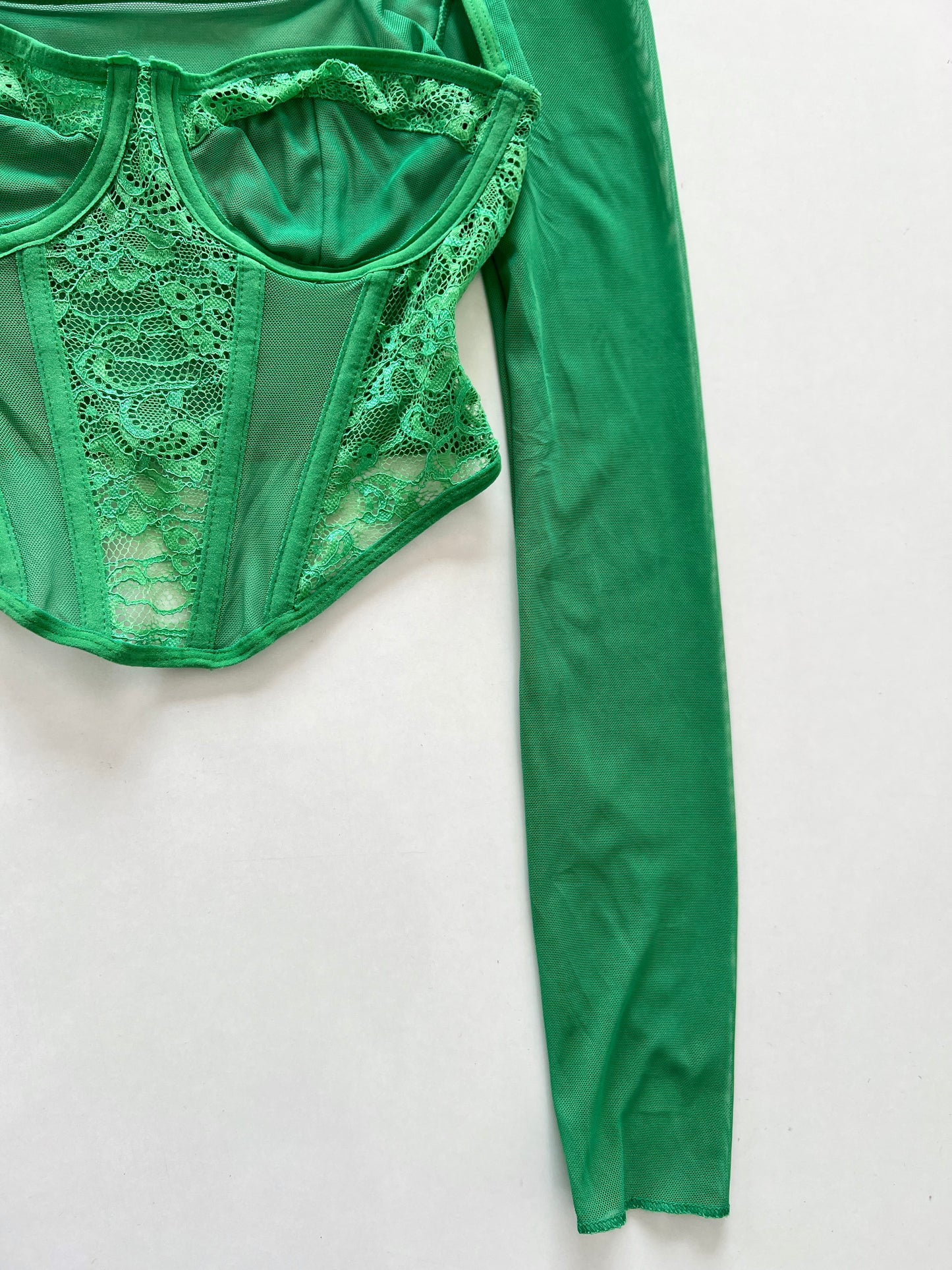 Lace Sheer Top-Bust 30 to 32
