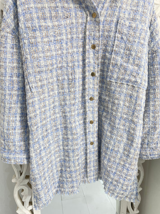 Super Thick Warm Shacket-Chest 48