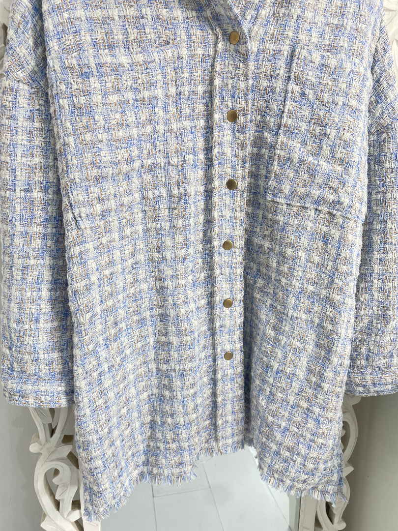 Super Thick Warm Shacket-Chest 48