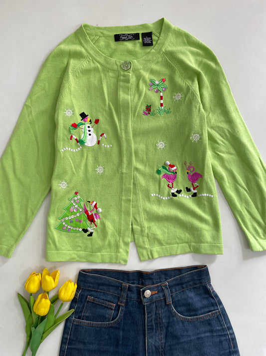 Crystal Kobe Christmas Sweater-Bust 38