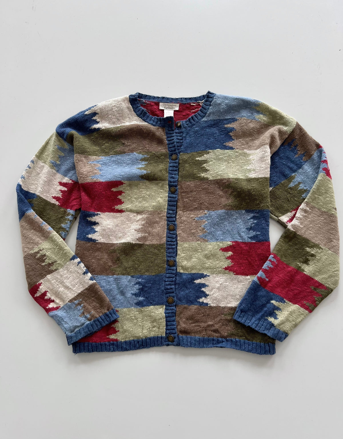 Echristopher & Banks Embroidered Sweater-Bust 50